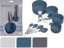 Žlica merilna set 4/1 silikon
