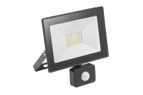 Reflektor LED G-TECH s senzorjem 10W, 700lm 6400K ČRN IP65- ni več dobavljivo