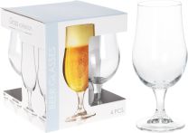 Kozarec za pivo 370ml, set 4/1, pecelj