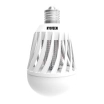 Žarnica  LED E27 z lovilnikom insektov 400Lm 4000k do 40m2