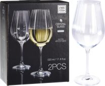 Kozarec za belo vino 2/1 Crystalline, 560ml
