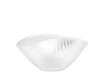 Skleda ovalna velika Sensorial, 27x14 cm, steklo
