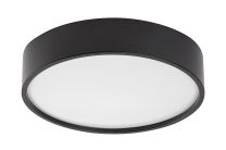 Svetilka LED LARCIA 18W 4000K okrogla črn rob IP44