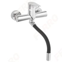 PIPA ZA KORITO ZIDNA ALGEO KROM Z FLEXIBILNIM IZLIVOM