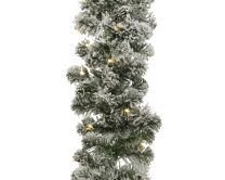 Girlanda novoletna zasnežena 50 led, 270x12 cm, Imperial, Kaem.