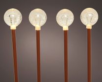 Lučka led toplo bela 90 cm, set 4/1 Kaem.