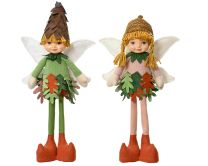Figura vila fantek/punčka 53 cm, Kaem.