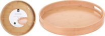 Pladenj servirni okrogel bambus, 40x5cm

