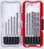Set svedrov za beton-vidia 10/1, hex/6-robo držalo, S-Box (3, 4, 2x5, 2x6, 7, 8, 9, 10 mm) - KWB 