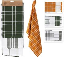Set kuhinjskih krp 3/1, 45x70cm, različni dekorji
