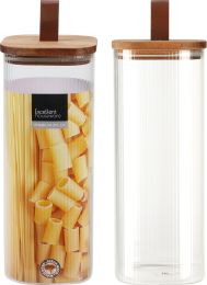 Doza z lesenim pokrovom 1900ml 
