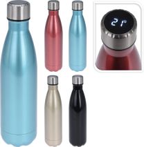 Termo steklenica digitalna  500ml raz. barve 
