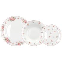 Krožnik garnitura Poema Camargue 18/1 porcelan