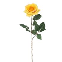 Cvetje umetno Mica vrtnica Emily rumena 66 cm, Edel.