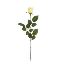 Cvetje umetno Mica vrtnica Venus rumena 64 cm, Edel.