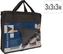 Senčnik trikotni antrancit 3x3x3 m, Koop.