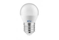 Žarnica LED bučka 6W B45 470lm 3000K E27 Gtv 10/1
