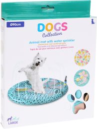 Blazina za pse z razpršilcem vode, 90 x 90cm