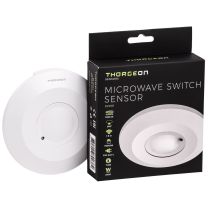 Senzor mikrovalovni stropni 360°, 8m, R:2000W/LED:1000W IP20