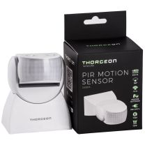 Senzor stenski 180°, 12m, R:1200W/LED:300W bel IP65