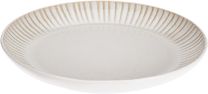 Krožnik stoneware plitvi beli 26cm
