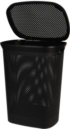 Koš za perilo 60l, črn
