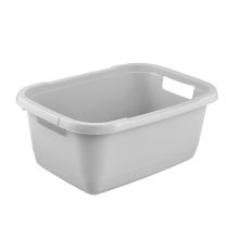 Košara za perilo 32l Aenna, nordic grey 55x40x23cm 
