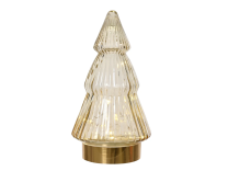 Lučka smrečica, mikro led jantar, 19,5 cm