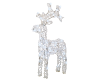 Jelen božični 50 led hladno bela, 61 cm, IP44, Kaem.