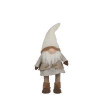 Figura božična palček rjav 64 cm, Edel.