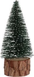 Smrečica novoletna zasnežena 14 cm
