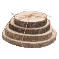 Podstavek lesen za božično dekoracijo 14,16,18,20 cm, set 4/1

