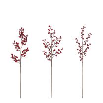 Veja božična umetna jagode rdeče 70 cm, Edel.