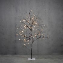 Drevo božično rjavo 117 led, 150 cm, IP44, Edel.