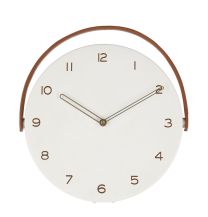 Ura stenska Josue bianco, 32cm
