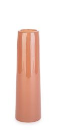 Vaza steklena Jannik salmon, 24cm
