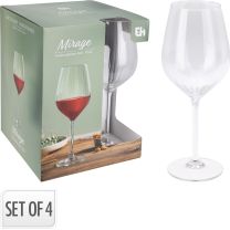 Kozarec za rdeče vino Mirage, 500ml, 4/1