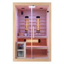 Finska&infra savna Twincombi za 2 osebi 130x120x200cm Sanotechnik
