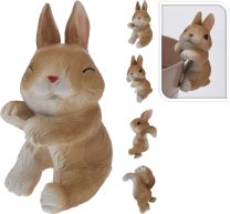 Figura zajček, 8,5cm, 4ass
