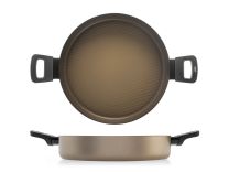 Kozica nizka z dvema ročajema Balance Borghese, 28cm
