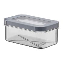Posoda za shranjevanje hrane Optimo, 1,2l, pvc, siv pokrov
