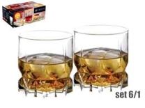 Kozarec za whiskey 325ml, 6/1