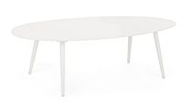 Miza vrtna Ridley bela 120x75 cm, Bizz.