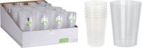 Kozarec za večkratno uporabo pvc 280ml, 6/1 pralno v pomivalnem stroju
