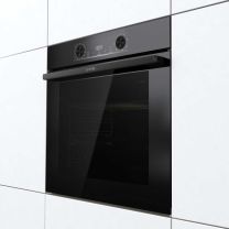 Pečica Gorenje BOS6737E13BG, 77 L, mehko zapiranje, okroglo grelo, dodatek pare, pogrezljivi gumbi, izvlečna vodila