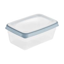 Posoda za hrano Franco 0,6l, 15x10x6cm, nordic blue transparent, pvc
