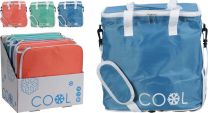 Torba hladilna modra/reča/zelena 18 l, Koop.