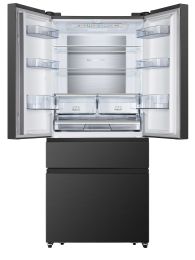 Hladilnik french door Hisense RF540N4SBF2, višina 181,7 cm, širina 79,4 cm, temni inox