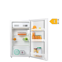 Hladilnik enovratni Vivax TTR-93E, višina 85 cm, širina 47,2 cm, bele barve