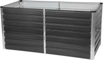 Visoka greda ( bar. pločevina/ antracit ) 160 x 80 x 77 cm, Slt.